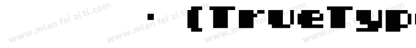 老報宋 常规 (TrueType)字体转换